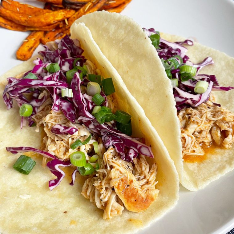 Instant Pot Buffalo Chicken Tacos