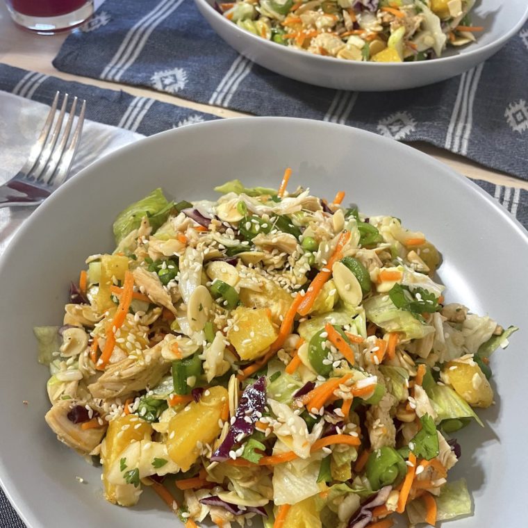 Crunchy Asian Chicken Salad