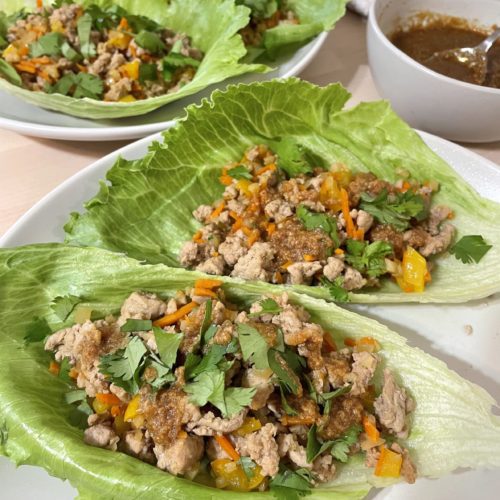 turkey lettuce wraps