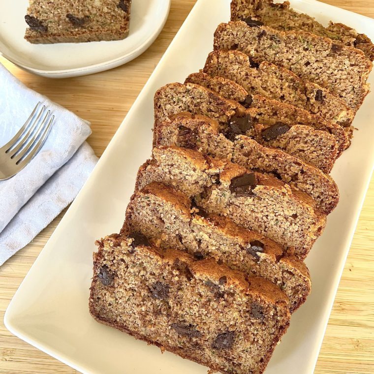 Almond Flour Zucchini Bread