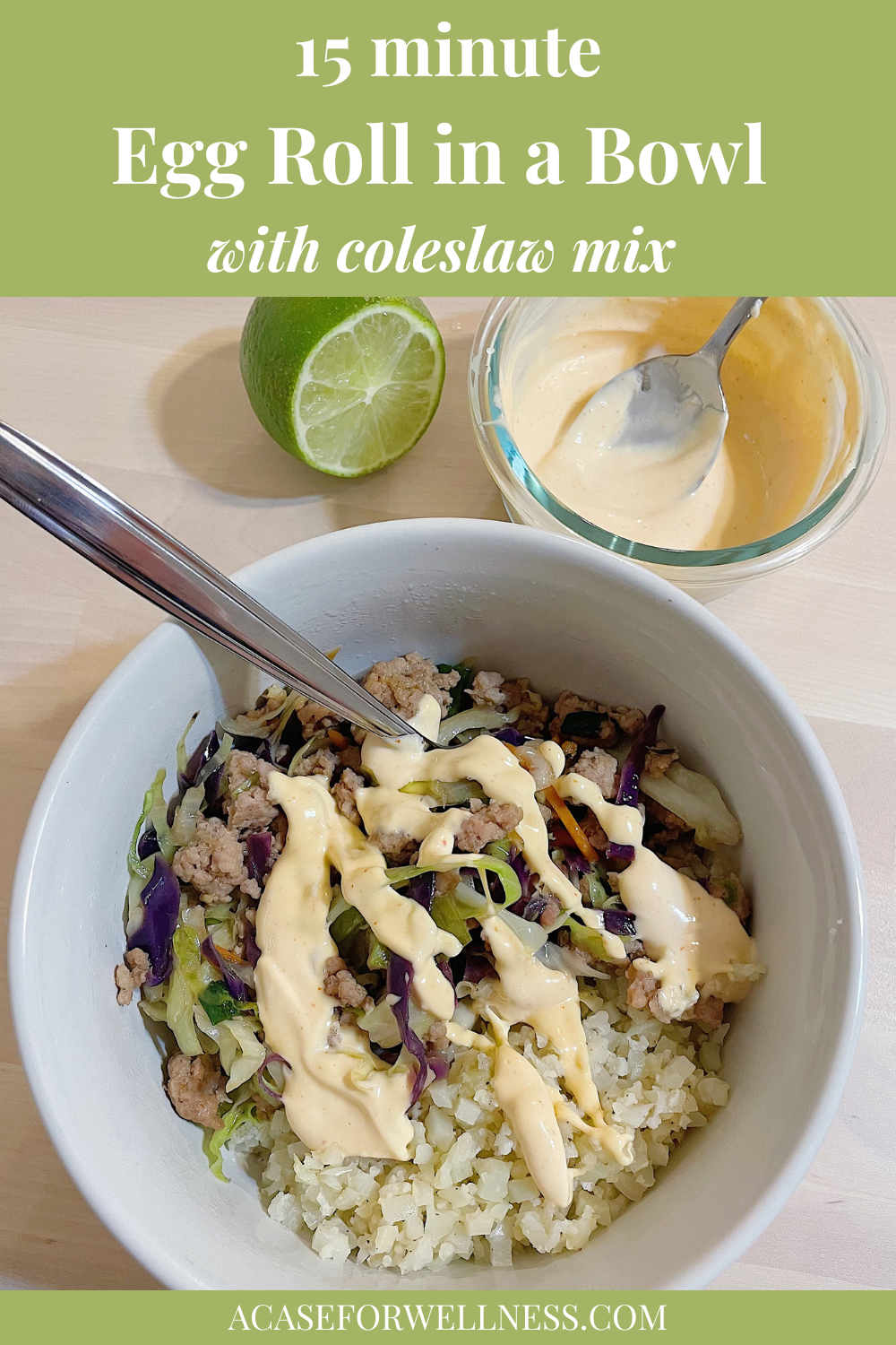 Egg Roll In A Bowl With Coleslaw Mix A Case For Wellness   Egg Roll In A Bowl Pinterest 