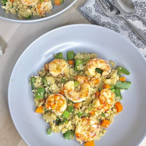 shrimp cauliflower fried rice